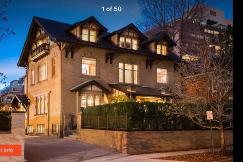 New! Apartment In Historic Mansion. Location! Views! DEN 外观 照片
